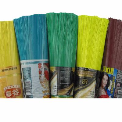 China Durable 0.45 Mm Transparent Pet Bristle Monofilament Pet Broom Fiber Broom Brush Broom for sale