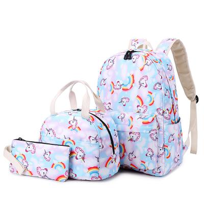 China Waterproof Bookbags Girls Boys School Backpack Set School Bags For Teenagers for sale