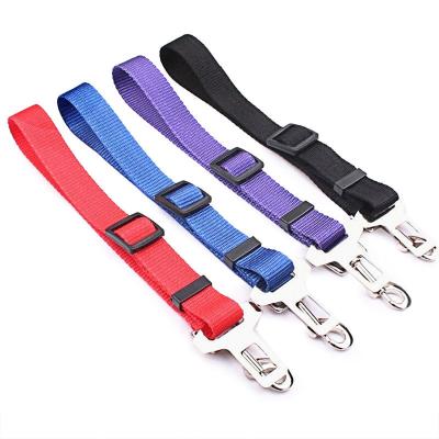 China Lead Wholesale Custom Dog Seat Belt Safety Durable Nylon Leash Lead for sale