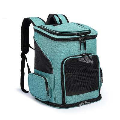 China Breathable Outdoor Travel Dog Backpack Cat Carriers Airline Approved Dog Carrier Bag for sale