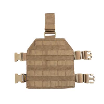 China Waterproof + Highly Durable + Tactical Leg Panel Drop Resistance MOLLE Leg MOLLE Panel Gear Adjustable Platform for sale