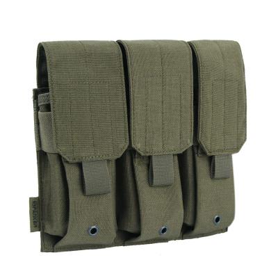 China Highly Durable With A Triple M4 Triple M4 Tear Resistance Double Cartridge Mag Pouch Stacker Tactical Magazine Pouch for sale