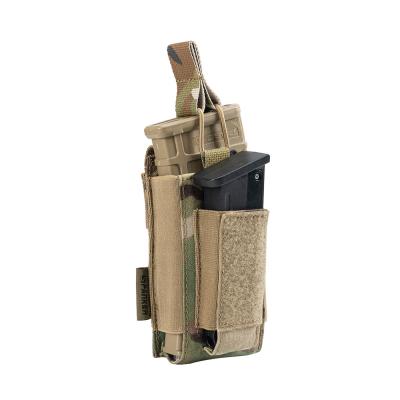 China Wear-resisting 5.56 magazine gun holster ak47 ar15 tactical molle army military pouch for sale