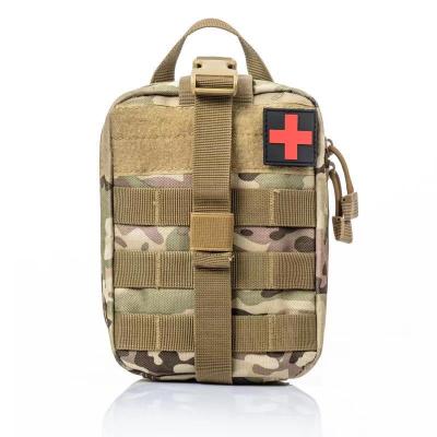 China Durable And Wear-Resistant Tactical Airsoft Hunting Molle EMT Bag First Aid Pouch Medical Doctor With Red Cross Badge for sale