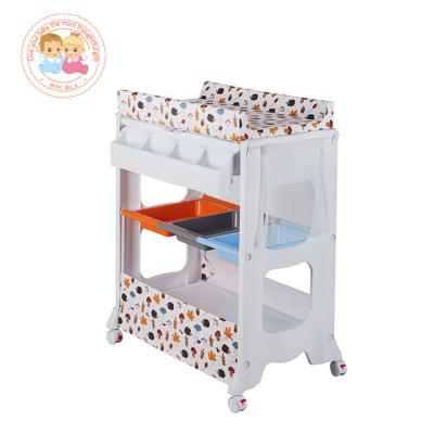 China OEM 0-36months factory sale baby bathtub and changing table from Ningbo for sale