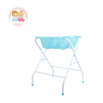 China New Design Baby Tubs Tub Legs Plastic Tub Legs Plastic Eco-friendly Baby Deep Warm Portable Freestanding Tub For Baby for sale