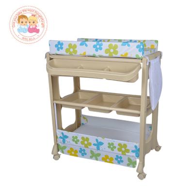 China Sustainable Baby Clean Switch Portable Changing Table And Bath Kids Folding Bathtub for sale