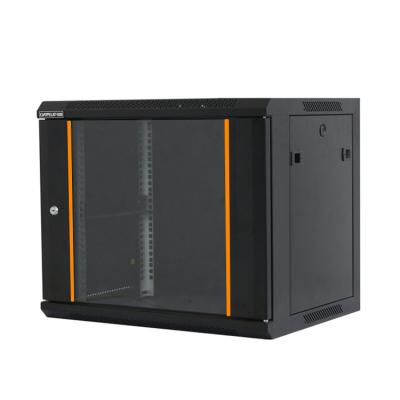 China SPCC Cold Rolled Small Round Lock MP2 Wall Mount Data Server Rack 10inch Steel Wall Network Cabinet for sale