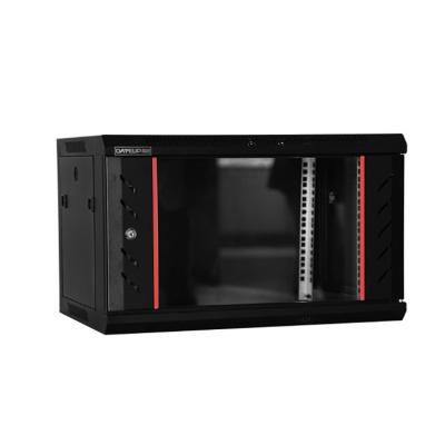 China SPCC Cold Rolled 19 Inch Wall Mount 9u Network Server Cabinet 6u Network CCTV Rack Steel Cabinet for sale