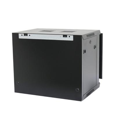 China SPCC Cold Rolled Factory Price 4U/6U/9U/12U/18U Steel Wall Mounted Cabinet Network Server Rack for sale