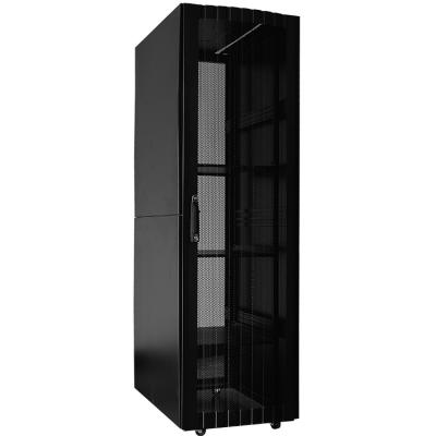 China Network Equipment Rack OEM Mesh Door 19 Inch Enclosure 42u Server Data Center Utilization Rack for sale