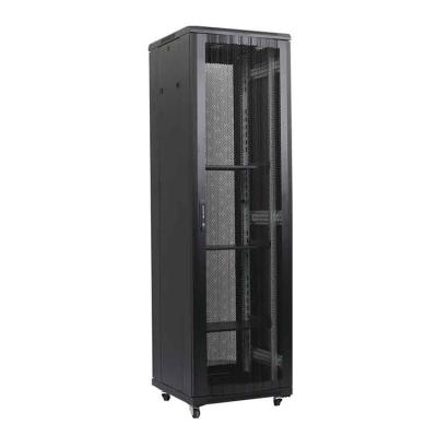 China SPCC Cold Rolled Steel 19inch 45u Network Server Rack Enclosure Cabinet For Data Center for sale