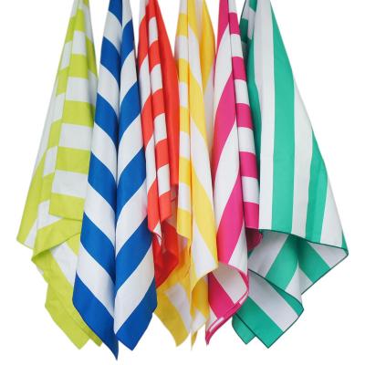 China Compressed Beach Towels With Logo High Quality Sand Free Towels Microfiber Custom Beach Towels Swimming Long Dress for sale