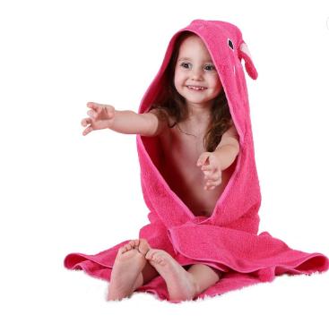 China Baby Towel Sustainable Cotton Bamboo Towel Hooded Towel For Kids for sale