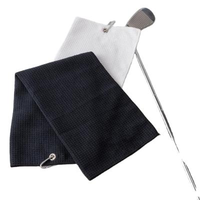 China Soft Microfiber Golf Towel And Ball Towel Golf Towel Set for sale