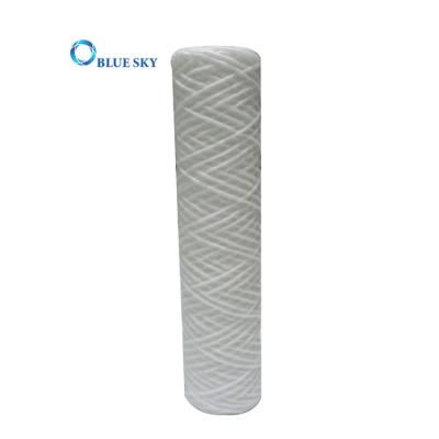 China Home Use 10 Inch 50 Micron PP Deposit String Wound Water Filter Cartridge for sale