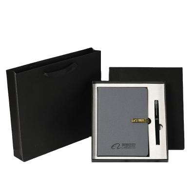 China Eco-Frendly Office Business Gift Set Leather Box High Level Corporate Gifts Promotional Items With Logo for sale