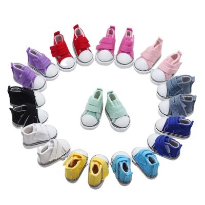 China Mini Canvas Shoes Children's Play 5 Cm Puppet Doll Bag Pendant Accessories for sale