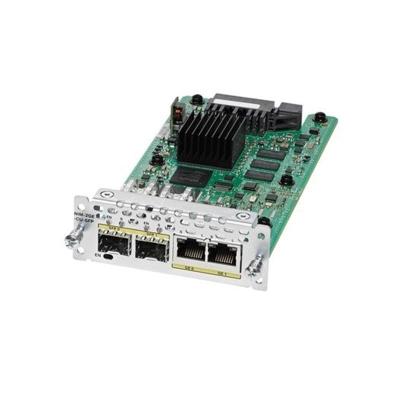 China NIM-2GE-CU-SFP industriële optische schakelmodule NIM-2GE-CU-SFP= 2-poorts GE WAN Te koop