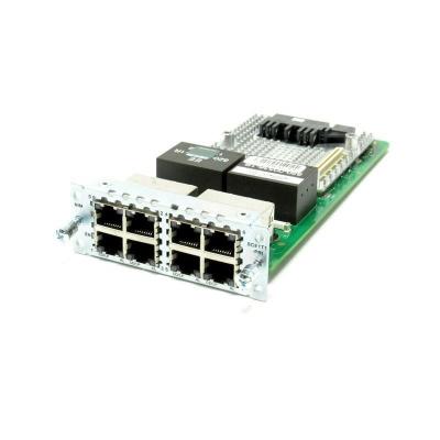 China NIM-8CE1T1-PRI 8 Hafen-Gigabit Ethernet-Karte Multiflex-Stamm-Stimme/geleitet zu verkaufen