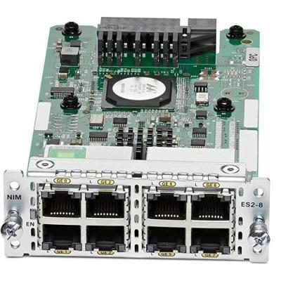 China Módulo de interruptor de GE de la capa 2 de Nic Card In Computer POE POE+ del puerto de NIM-ES2-8-P 8 en venta