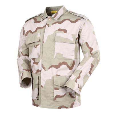 China breathable tactical uniform desert camouflage bdu military uniform for sale