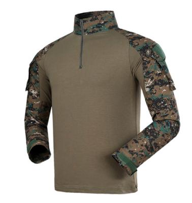 China Woodland Breathable Digital Combat Uniform Men T-Shirt for sale