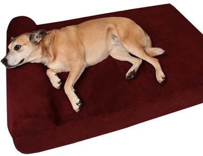 China Sustainable high quality dog ​​bed with removable and washable cover for sale