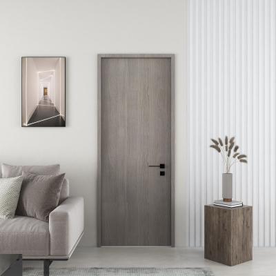 China Sound Insulation Bedroom Living Room Wooden Interior Door for sale