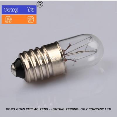 China Nickel Plating Copper Tubular Pilot Lights 790501,790506,090507 T10 E10/Ba9s Base Bulbs for sale