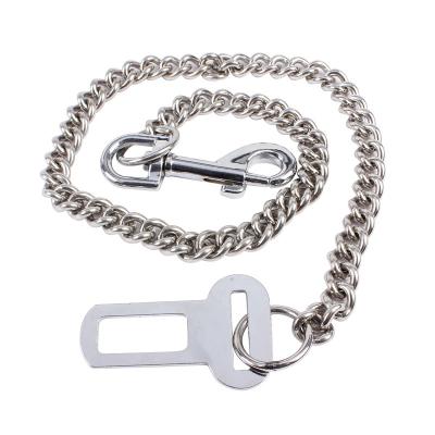 China New Durable Safety Trolley Seat Dog Chain Stainless Steel Belt For Dog for sale