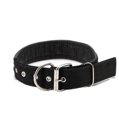 China Cheap Price Accessories Stocked Soft Nylon Leash Dog Collar for sale