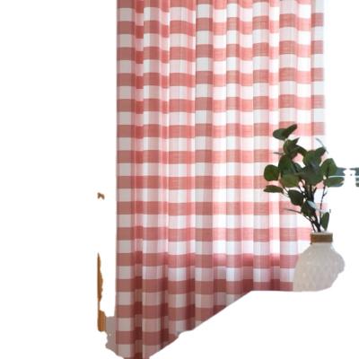 China Blackout Latest Sheer Window Curtain Living Room Bedroom Simple Modern Style Curtains Canvas for sale