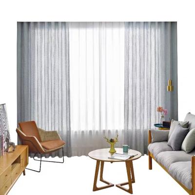 China Simple modern curtains in the style of the latest blackout blackout window curtain Nordic thick living room bedroom for sale