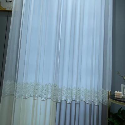 China Blackout Guaranteed Luxury Quality Embroidery Ready Made Window Curtains For Living Room With Diamond for sale