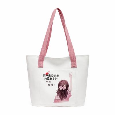 China New Design Oxford Cloth Classic Waterproof Shopping Bag Fashion Lightweight Shoulder Bag Tote Bag for sale