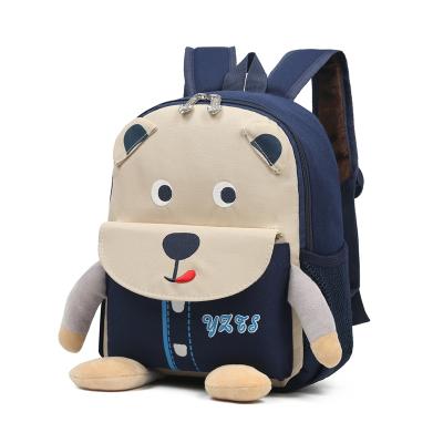 China 2022 New Child Backpack 3D Dog Pattern Children Waterproof Cute Cartoon School Bag Backpack for sale