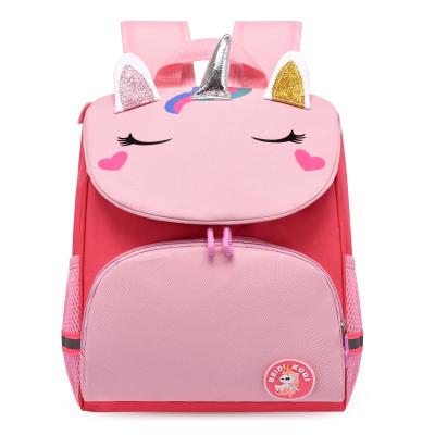 China 2022 raincoats hot sale children's variety backpack little dinosaur unicorn kids bag backpack for sale