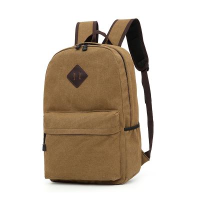 China Fashion Design Professional Men's Backpack Canvas Climbing Fitness Bag Youth Notebook Backpack for sale