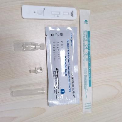 China Self Collection Nasal Swab Fast Antigen Rapid Test Kit HSA for sale