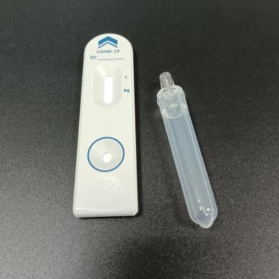 China SARS-CoV-2 Nasal Swab Rapid Antigen Test Home Kit HSA Approved for sale