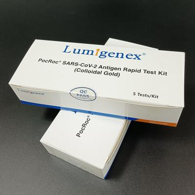 Chine Kit rapide d'autotest d'antigène de l'écouvillon nasal 20mins pour le diagnostic médical avec le FSC à vendre