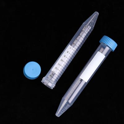 China Clear 15ml Conical Centrifuge Tubes Polypropylene Medical Grade for sale