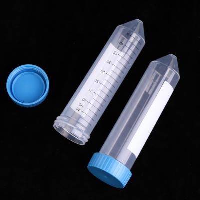 China Lab PCR Consumables 50ml Conical Centrifuge Tube ISO13485 Approved for sale