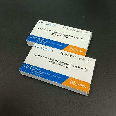 China Small package European common list of SARS-CoV-2 Antigen Rapid Test Kits for sale