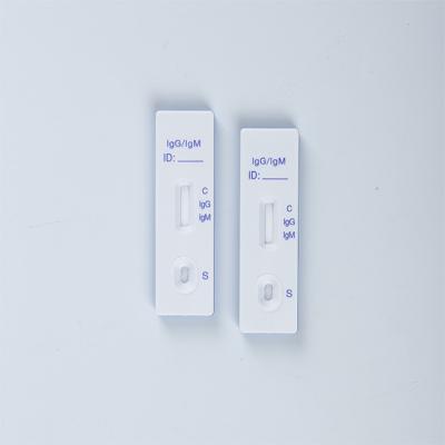 China 10 minuten IgM IgG-sneltestkits, CE Home-sneltestkits Te koop