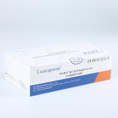 China 20 Pieces Self IgM IgG Rapid Test Kits ISO13485 Certified for sale