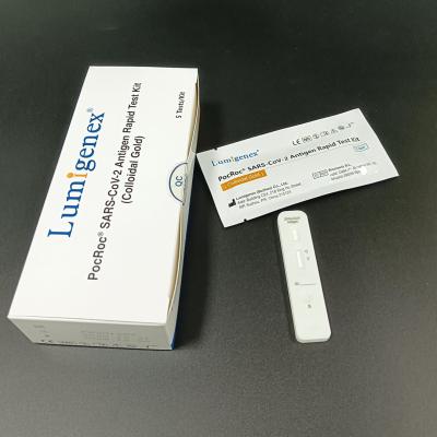 중국 SARS-CoV-2 Antigen Rapid Test Kit(콜로이드 금) 판매용