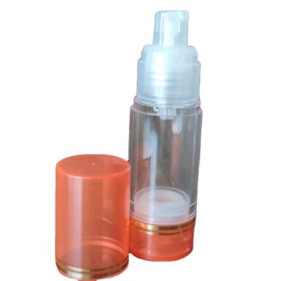 China Factory Sale Hot High Quality Cosmetic Emulsion Vacuum Bottle 35ml 50ml Cosmetic Plastic Bottle Customized Acrylic Material for sale