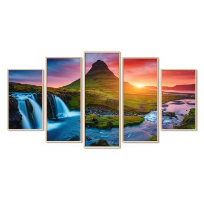 China Wholesale Abstract Landscape Canvas Paintings Modern Home Wall Art Canvas Decor Canvas Paintings for sale